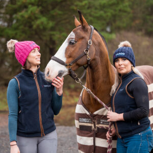 Yardd faux fur pom pom hat for equestrians