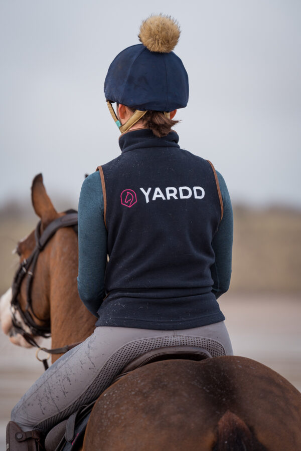 Yardd Ladies Navy Gilet